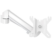 Elevate Monitor Arm 56 - 8-14 kg, gasfjädrad, skenmonterad, vit